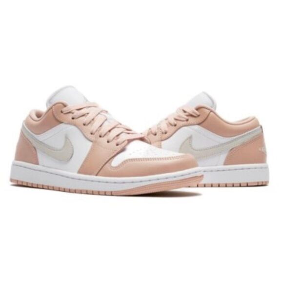 Nike Jordan 1 Low Crimson pink tint sneaker size 6 - Picture 1 of 12